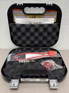 Glock 43 Factory Case, PI4350201, Locks, Cleaning Kit, Manual, Magazine Loader, 6rd, 5.5lb Trigger