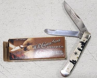 (1) Case XX Nativity Scene Pocket Knife