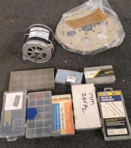 Marathon 1/6 HP 3450 RPM Motor, Chevy 400 Flex Plate, 8 Automotive Hardware Kits, New & Unused