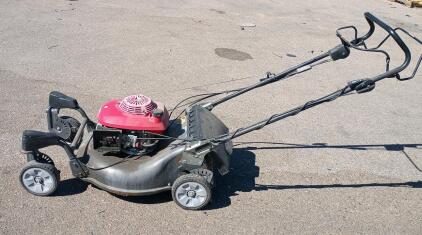 Honda Harmony II HRZ216 Self-Propelled 3-Speed Lawn Mower, 21" Steel Deck, Quadra Cut System