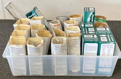 Lot of ~20 High Pressure Sodium Lamps, Plusrite/Sylvania/Philips, ET23.5, Mogul Base, Mixed Wattages