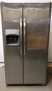Frigidaire Side-by-Side Refrigerator, Stainless Steel, Ice/Water Dispenser