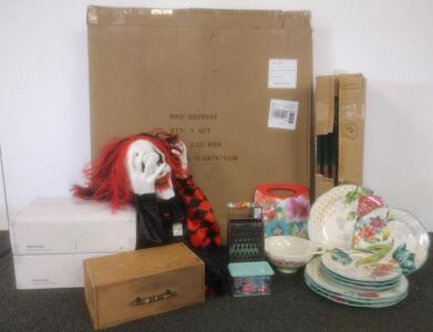KNYELYNS Cloud Lights, Philips Fluorescent Tubes, Halloween Clown, Kitchenware, Mixed Lot
