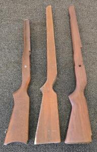 (3) Rifle Butt Stocks