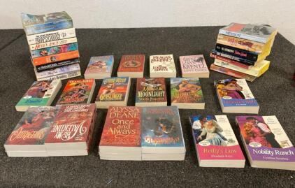Bulk Lot of (30+) Romance Novels, Mass Market Paperbacks, Zebra & More, 1980s-2000s