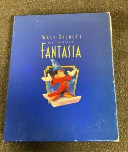 Walt Disney Fantasia 1991 Limited Commemorative VHS Box Set w/ 2 Audio CDs, Artbook, COA