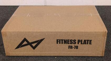 AKV Fitness Plate FR-78 Vibration Exercise Machine, Remote, Bands, Manual, Box