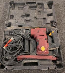 Chicago Electric Demolition Hammer, 10A 120V, 2900 BPM, 13.4J, Hex Bit, Case, Model 68148
