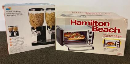 Hamilton Beach 6-Slice Toaster Oven 31170, Stainless Steel, Bake Broil Toast, 1300W
