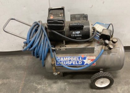 Campbell Hausfeld Air Compressor 13-Gallon, 4HP, 125 PSI