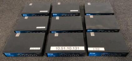 Certes Networks CEP10 VSE 410-032-402 Network Encryptor, 10 Mbps AES, 12V DC, SN: 07152033