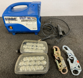 Plug-In Welding System, Heavy Duty Clips, And Car Lights