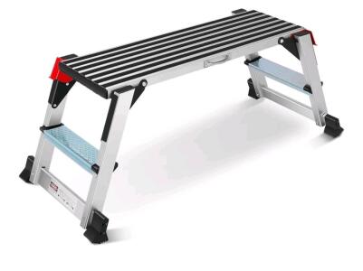 Work Platform, Aluminum Step Ladder, 40"&times;12"&times;20", 330lbs Capacity
