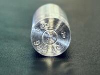 1 Troy Oz .999 Fine Silver Bullet Shape Novelty Round &ndash; Stamped AG, T, Highly Polished - 2