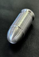 1 Troy Oz .999 Fine Silver Bullet Shape Novelty Round &ndash; Stamped AG, T, Highly Polished - 3