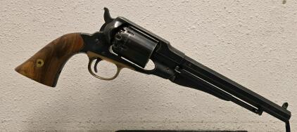 Italian 1858 Remington .44 Cal Black Powder Revolver, 8&rdquo; Barrel, Serial No. 024754