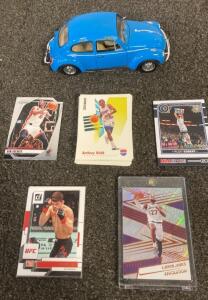 LeBron James Revolution Holofoil, Panini Prizm Bam Adebayo, Rudy Gobert NBA Hoops, Spud Webb Vintage, UFC Donruss Card Lot (40+ Cards )