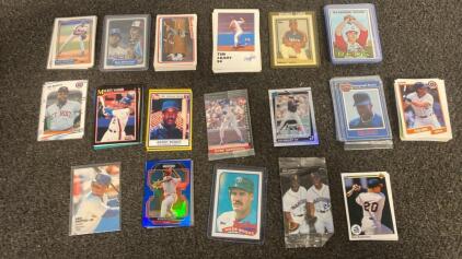 Ken Griffey Jr 1989, Barry Bonds 1991, Alex Kirilloff #128/250, Mixed Baseball Card Lot, Holo/Rookies (80+ Cards)