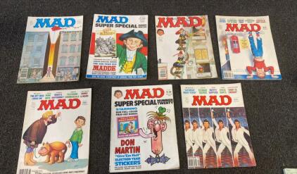 MAD Magazine, MAD Super Special Lot, 1977-1979, #19, #20, Satire Comic Collection, 7 Issues