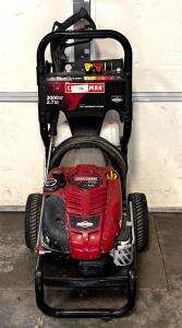 Craftsman 3000 PSI Gas Pressure Washer, Briggs & Stratton 8.75, 2.7 GPM, 25ft Hose, Dual Tanks (Requires Gas, But Has Good Compression)