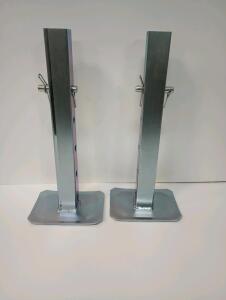 (2) Drop Leg For 2" Diameter Heavy-Duty Square Jack