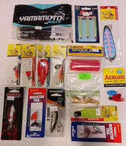 Lot of Assorted Fishing Lures & Equipment