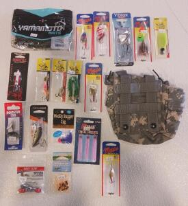 Lot of Assorted Fishing Lures & Equipment