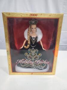 2006 Holiday Barbie Doll by Bob Mackie, Mattel, Original Box, SKU J0946, Collectible Edition