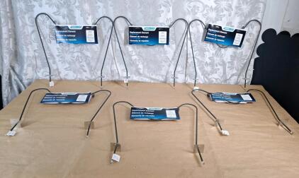 (6) Camco USA - 00761 Series Bake Elements 15-5/8 in L x 19-1/4 in W Dimensions, 240 V, 2400 W