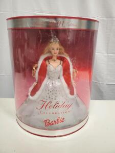 Barbie Holiday Celebration Special 2001 Edition Collector Doll, Mattel #28240, Sealed in Box