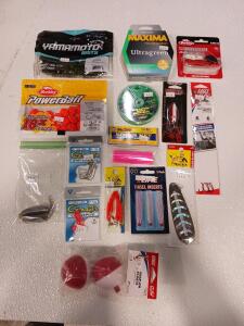 Lot of Assorted Fishing Lures & Equipment