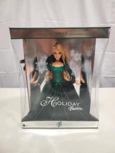 Special 2004 Edition Holiday Barbie, Mattel B5824, In Box, Green Dress, Collector&rsquo;s Series