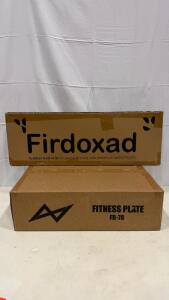 ApexTech Fitness Plate FR-78 Vibration Platform & Firdoxad 43"x36" Toddler Bed Rail Green