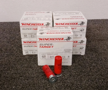 (5) Boxes of Winchester 12-Gauge Shotgun Shells