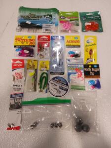 Lot of Assorted Fishing Lures & Equipment