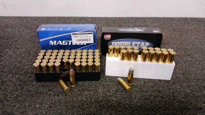 (80) rnds Magtech and Doubletap .44 Mag Ammo