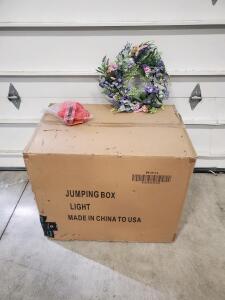 3-in-1 Plyometric Jumping Box 16"x20"x24" Foam Construction, Rotatable, Heavy-Duty (BFJB-1L, New)