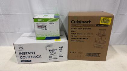 Cuisinart DFP-14BCNY 14-Cup Food Processor, 720W, Brushed Stainless, Accessories, Boxed & More