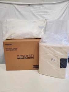 Seventh Generation Bath Tissue Case, Buffy Cloud Pillow Queen, Acupressure Mat & Pillow Set