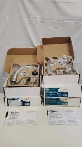 (2)ProFlo PF4870CP Roman Tub Trim, Polished Chrome, 2-Handle, 3-Hole, ADA, UPC 881889261649 (2) ProFlo Pf6870BN Two Handle Roman Tub Trim
