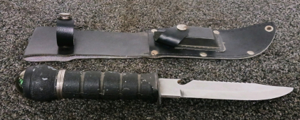 11" Knife With Sheath