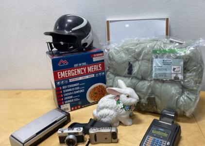 Emergency Meals - Dig/Cat Car Seat - Cameras - Home Decor