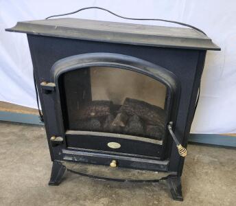 (1) Dimplex Freestanding Electric Air Fireplace Heater