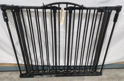 (1) Black Toddleroo by North States Gathered Home Baby Gate