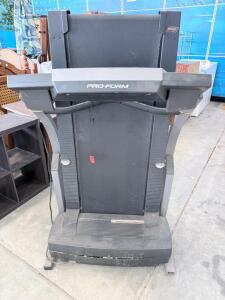 ProForm 580 X Folding Treadmill, 2.0 CHP, 10 MPH, 10% Incline, 55"x20" Belt, EKG Pulse
