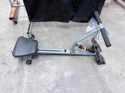 Sunny Health & Fitness SF-RW1205 Hydraulic Rowing Machine, 12 Levels, 220 lb Capacity