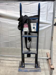 HaulMaster 600 lb Appliance Hand Truck, Model 65685, Steel Frame, 6" Wheels, 22" Toe Plate
