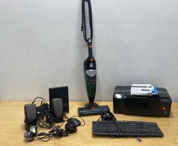 Bissell 3-in-1 Lightweight Corded Stick Vacuum, 9.5&rdquo; Path, 2 Amps, Black, 15 ft Cord - Speakers - Keyboard and More