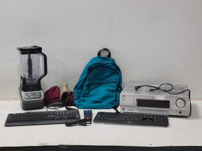 Housewares Lot! (1) JVC Audio Controller, (2) Keyboards, Backpacks, & More!