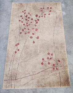 (1) 5.5' x 3.5' Nourison Somerset Latte Area Rug